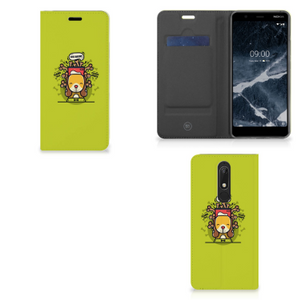 Nokia 5.1 (2018) Magnet Case Doggy Biscuit