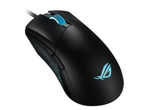 Asus ROG GLADIUS III Gaming-muis USB Optisch Zwart 9 Toetsen 19000 dpi Ergonomisch, Verlicht