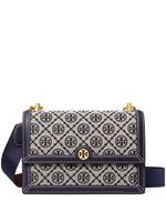 Tory Burch sac porté épaule à motif monogrammé - Bleu