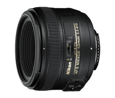 Nikon AF-S NIKKOR 50mm f/1.4G SLR Standaardlens Zwart Nikon AF-S NIKKOR 50mm f/1.4G SLR Standaardlens Zwart