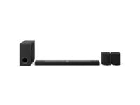 LG S95TR Intelligente soundbar, 810 W, 9.1.5 kanalen, surround sound, Dolby Atmos en DTS, brede connectiviteit, Bluetooth, USB, optische ingang, zwart