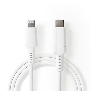 Apple Lightning Cable | Apple Lightning 8-Pin Male - USB-C | 2.0 m | White