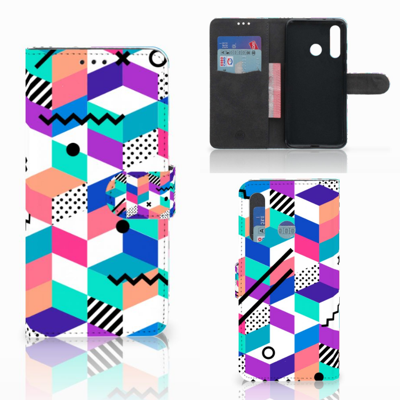 Huawei Nova 4 Bookcase Blokken Kleurrijk