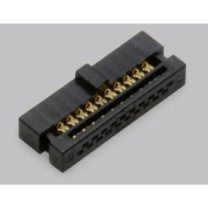 BKL Electronic 10120992 Pinconnector Met trekonlasting Rastermaat: 2.54 mm Totaal aantal polen: 24 Aantal rijen: 2 1 stuk(s)