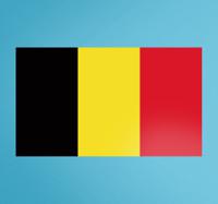 Muursticker vlag België - thumbnail