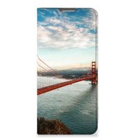 OPPO Reno8 Lite Book Cover Golden Gate Bridge