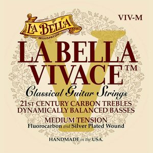 La Bella L-VIV-M snarenset klassiek