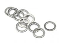 Washer 4 x 6 x 0.3mm (silver)