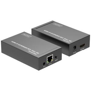 Digitus DS-55517 audio/video extender AV-zender & ontvanger Zwart