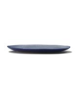 HEMA Schaal 30cm Porto Reactief Glazuur Wit/blauw (blauw) - thumbnail