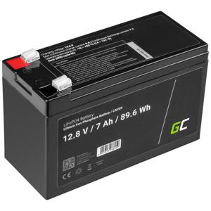 Green Cell Speciale oplaadbare batterij LiFePo-blok Platte stekker LiFePO4 12.8 V 7 Ah