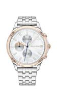 Tommy Hilfiger Womens Multi Dial Quartz horloge Whitney met roestvrij stalen band, Parelmoer, 38 mm, armband