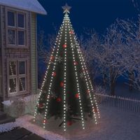 VidaXL Kerstboomverlichting met 500 LED&apos;s koudwit binnen/buiten 500 cm