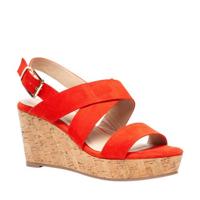 Scapino Blue Box sandalettes koraalrood