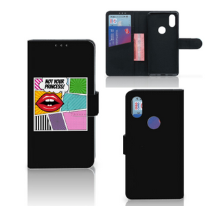 Xiaomi Mi Mix 2s Wallet Case met Pasjes Popart Princess