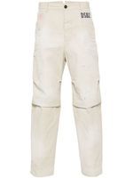 DSQUARED2 D2 Stamps Osaka straight-leg trousers - Tons neutres