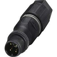 Phoenix SACC-M12MS-4QO-0.75 kabel-connector M12 Zwart
