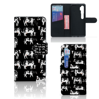 Xiaomi Mi Note 10 Pro Telefoonhoesje met Pasjes Koetjes