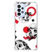 Extreme Case Samsung Galaxy A23 Skull Red - thumbnail