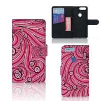OnePlus 5T Hoesje Swirl Pink