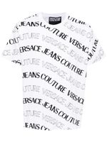 Versace Jeans Couture t-shirt en coton à logo imprimé - Blanc - thumbnail