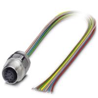 Phoenix Contact 1513761 Sensor/actuator steekconnector M12 Aantal polen: 8 Bus, inbouw 0.50 m 1 stuk(s) - thumbnail