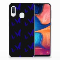 Samsung Galaxy A20e TPU bumper Vlinder Patroon - thumbnail