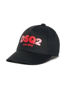 DSQUARED2 KIDS casquette à logo imprimé - Noir