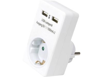LogiLink PA0112 USB-oplader Thuis Uitgangsstroom (max.) 2000 mA 2 x USB, Randaarde stopcontact LogiLink PA0112 USB-oplader Thuis Uitgangsstroom (max.) 2000 mA 2 x USB, Randaarde stopcontact