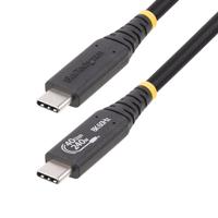 StarTech.com 1m USB4 Kabel, USB-IF Gecertificeerde USB Type-C Kabel, 40Gbps, 240W PD 3.1 EPR, 8K 120Hz, USB-C Data/Laad Kabel