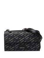 Versace Pre-Owned sac à bandoulière à motif La Greca (2021) - Noir