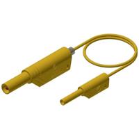 SKS Hirschmann MAL S WS 2-4 100/1 veiligheidsmeetkabel, lamellenstekker 4 mm, lamellenstekker 2