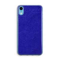 Majorelle Blue: iPhone XR Transparant Hoesje - thumbnail