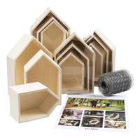 Creativ Company Creatieve Box Insecten Hout Klaslokaalset - thumbnail