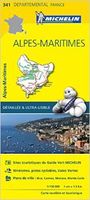 Wegenkaart - landkaart 341 Alpes Maritimes | Michelin - thumbnail