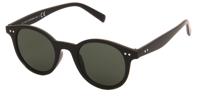 Kost zonnebril 21 027 unisex rond zwart/groen