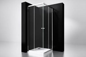 Project Douche Hoekinstap 90X90X190Cm Glas 5Mm