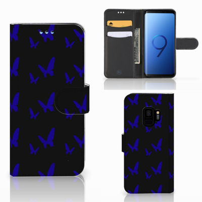 Samsung Galaxy S9 Telefoon Hoesje Vlinder Patroon Samsung Galaxy S9 Telefoon Hoesje Vlinder Patroon