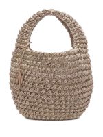 JW Anderson grand sac à main Popcorn en crochet - Tons neutres