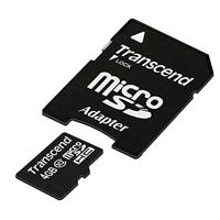 Transcend Extreme-Speed Micro SDHC 4GB Class 10 geheugenkaart
