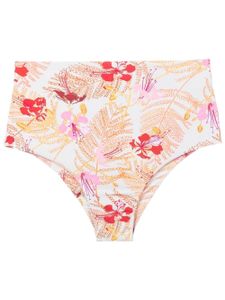 Clube Bossa bas de bikini taille-haute à fleurs - Rose