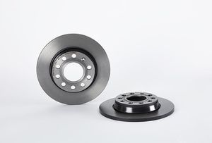 Remschijf COATED DISC LINE BREMBO, Remschijftype: Massief, u.a. für Audi, VW, Seat