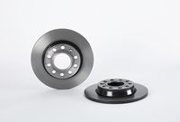 Remschijf COATED DISC LINE BREMBO, Remschijftype: Massief, u.a. für Audi, VW, Seat - thumbnail