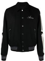 AMIRI veste bomber à appliques - Noir