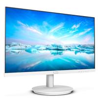 Philips 241V8AW - Full HD-monitor, 61 cm (24 inch), geïntegreerde luidsprekers, 1920 x 1080, 75 Hz, VGA, HDMI), wit