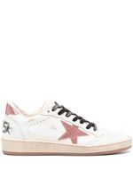 Golden Goose baskets Ballstar en cuir - Blanc - thumbnail