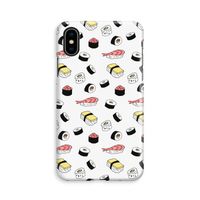 Sushi time: iPhone X Volledig Geprint Hoesje - thumbnail