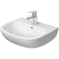 Duravit D-code wastafel 55 cm wit 23105500002 - thumbnail