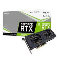 PNY GeForce RTX 3060 Ti 8GB XLR8 Gaming REVEL EPIC-X RGB™ Dual Fan Graphics Card LHR