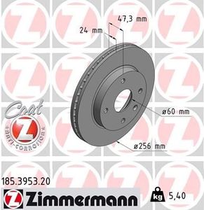 Remschijf Coat Z 185395320